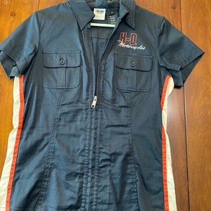 Harley Davidson medium dressy shirt